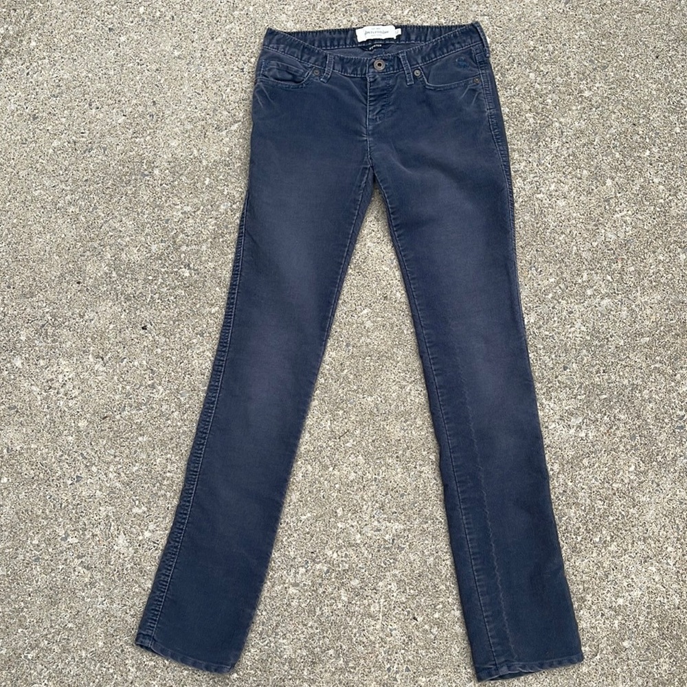 Girls abercrombie Navy Corduroy Pants